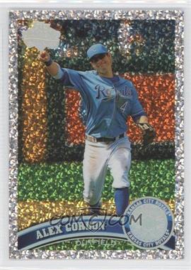 2011 Topps - [Base] - Platinum Diamond Anniversary #262 - Alex Gordon