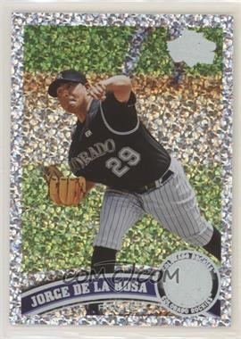 2011 Topps - [Base] - Platinum Diamond Anniversary #342 - Jorge de la Rosa