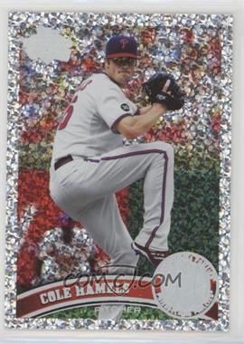 2011 Topps - [Base] - Platinum Diamond Anniversary #460.1 - Cole Hamels