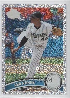 2011 Topps - [Base] - Platinum Diamond Anniversary #623 - Leo Nunez