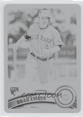 2011 Topps - [Base] - Printing Plate Black #427 - Brad Emaus /1