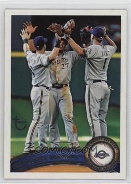 2011 Topps - [Base] - Target Throwback #187 - Milwaukee Brewers