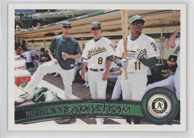 2011 Topps - [Base] - Target Throwback #204 - Oakland Athletics Team