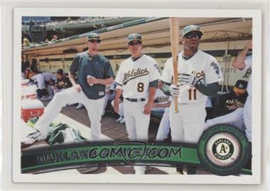 2011 Topps - [Base] - Target Throwback #204 - Oakland Athletics Team