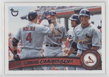 2011 Topps - [Base] - Target Throwback #334 - St. Louis Cardinals Team