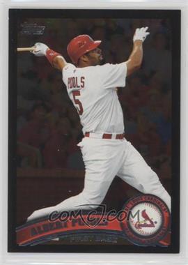 2011 Topps - [Base] - Wal-Mart All-Black #100 - Albert Pujols