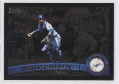 2011 Topps - [Base] - Wal-Mart All-Black #114 - Russell Martin