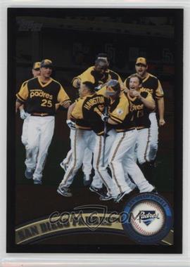 2011 Topps - [Base] - Wal-Mart All-Black #126 - San Diego Padres Team
