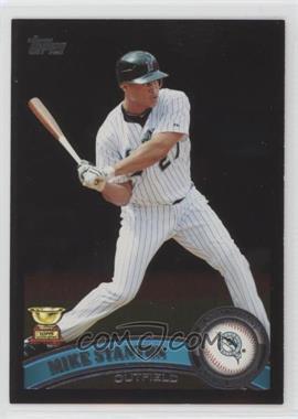 2011 Topps - [Base] - Wal-Mart All-Black #135 - Mike Stanton