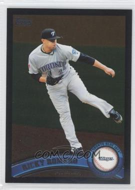 2011 Topps - [Base] - Wal-Mart All-Black #148 - Ricky Romero