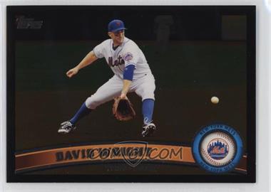 2011 Topps - [Base] - Wal-Mart All-Black #15 - David Wright