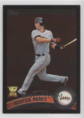 2011 Topps - [Base] - Wal-Mart All-Black #198 - Buster Posey