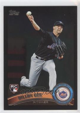 2011 Topps - [Base] - Wal-Mart All-Black #203 - Dillon Gee