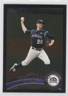 2011 Topps - [Base] - Wal-Mart All-Black #230 - Aaron Cook