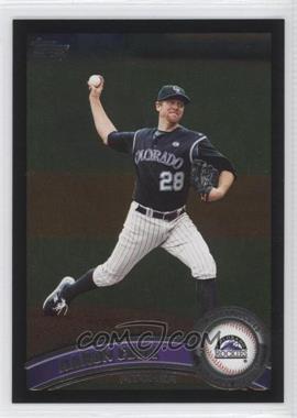 2011 Topps - [Base] - Wal-Mart All-Black #230 - Aaron Cook