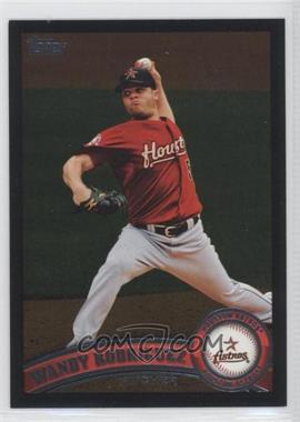 2011 Topps - [Base] - Wal-Mart All-Black #241 - Wandy Rodriguez