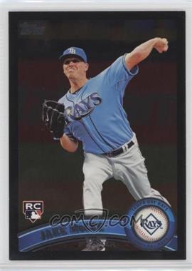 2011 Topps - [Base] - Wal-Mart All-Black #268 - Jake McGee