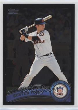 2011 Topps - [Base] - Wal-Mart All-Black #282 - Buster Posey