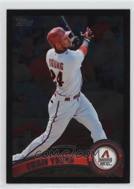 2011 Topps - [Base] - Wal-Mart All-Black #316 - Chris Young