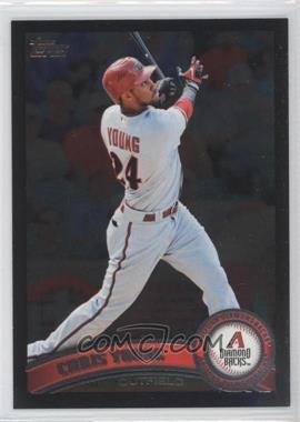 2011 Topps - [Base] - Wal-Mart All-Black #316 - Chris Young