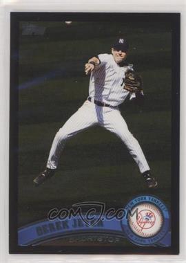 2011 Topps - [Base] - Wal-Mart All-Black #330 - Derek Jeter