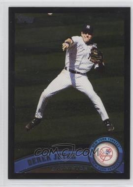 2011 Topps - [Base] - Wal-Mart All-Black #330 - Derek Jeter