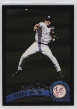 2011 Topps - [Base] - Wal-Mart All-Black #330 - Derek Jeter