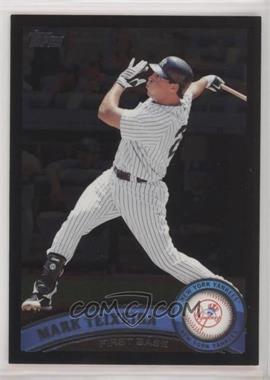 2011 Topps - [Base] - Wal-Mart All-Black #450 - Mark Teixeira