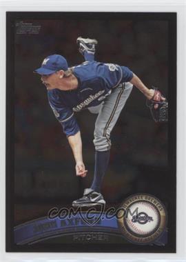 2011 Topps - [Base] - Wal-Mart All-Black #591 - John Axford