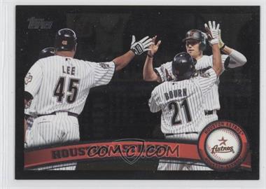 2011 Topps - [Base] - Wal-Mart All-Black #631 - Houston Astros