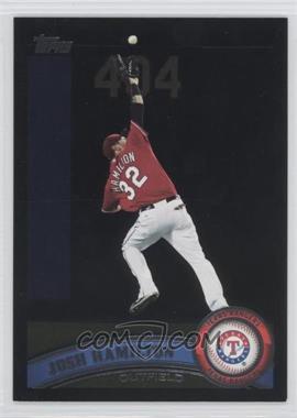 2011 Topps - [Base] - Wal-Mart All-Black #650 - Josh Hamilton