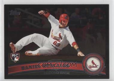 2011 Topps - [Base] - Wal-Mart All-Black #87 - Daniel Descalso