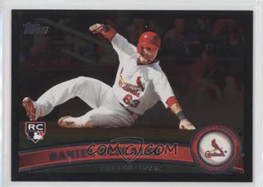 2011 Topps - [Base] - Wal-Mart All-Black #87 - Daniel Descalso