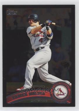 2011 Topps - [Base] - Wal-Mart All-Black #90 - Yadier Molina