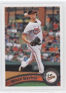 2011 Topps - [Base] #177 - Brian Matusz