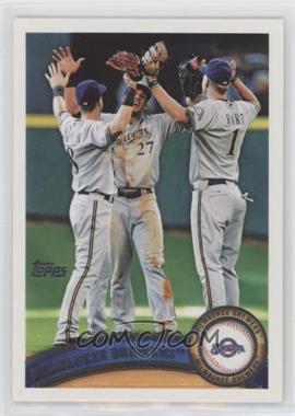 2011 Topps - [Base] #187 - Milwaukee Brewers [Good to VG‑EX]