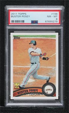2011 Topps - [Base] #198.1 - Buster Posey [PSA 8 NM‑MT]