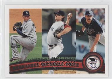 2011 Topps - [Base] #235 - League Leaders - Felix Hernandez, Clay Buchholz, David Price