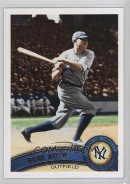 2011 Topps - [Base] #271.2 - SP Legend Variation - Babe Ruth