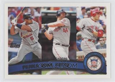 2011 Topps - [Base] #318 - League Leaders - Albert Pujols, Adam Dunn, Joey Votto