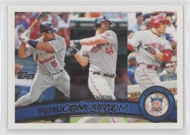 2011 Topps - [Base] #318 - League Leaders - Albert Pujols, Adam Dunn, Joey Votto