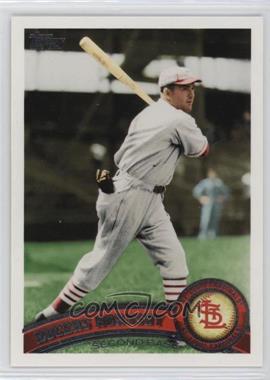 2011 Topps - [Base] #44.2 - SP Legend Variation - Rogers Hornsby