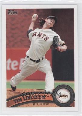 2011 Topps - [Base] #590.1 - Tim Lincecum