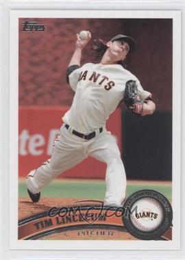 2011 Topps - [Base] #590.1 - Tim Lincecum