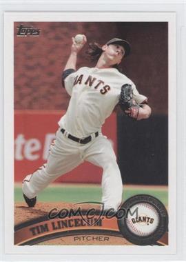 2011 Topps - [Base] #590.1 - Tim Lincecum