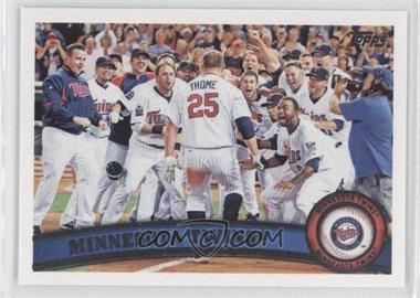 2011 Topps - [Base] #614 - Minnesota Twins Team