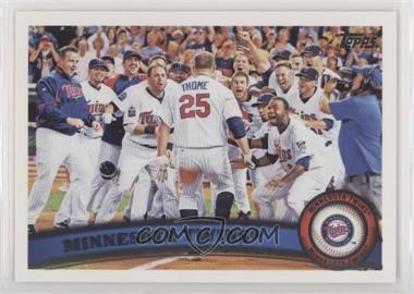 2011 Topps - [Base] #614 - Minnesota Twins Team