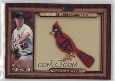 2011 Topps - Blaster Box Throwback Manufactured Patch Series 1 #TLMP-AW - Adam Wainwright