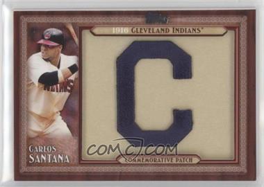 2011 Topps - Blaster Box Throwback Manufactured Patch Series 1 #TLMP-CS - Carlos Santana