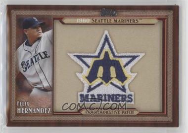 2011 Topps - Blaster Box Throwback Manufactured Patch Series 1 #TLMP-FH - Felix Hernandez